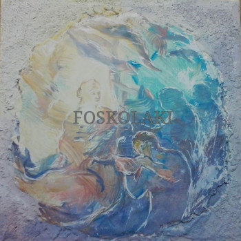 Zeitgenössisches Werk mit dem Titel « Chanson de la mer », Erstellt von MARIA FOSKOLAKI 