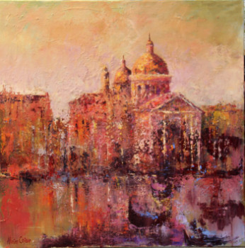 Zeitgenössisches Werk mit dem Titel « San Giorgio Maggiore 2 », Erstellt von ALAIN COJAN