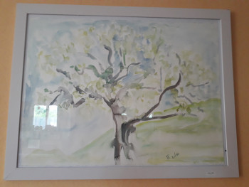 Zeitgenössisches Werk mit dem Titel « L Arbre de Vie », Erstellt von CECILE VALE