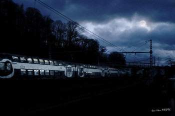 Zeitgenössisches Werk mit dem Titel « A RAILWAY », Erstellt von JEAN-MARC PHILIPPE