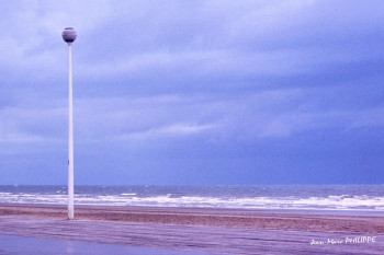 Zeitgenössisches Werk mit dem Titel « DEAUVILLE 1983 », Erstellt von JEAN-MARC PHILIPPE