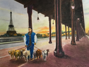 LA PROMENADE SUR LE PONT BIR-HAKEIM Auf der ARTactif-Website