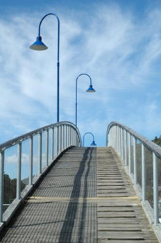 Zeitgenössisches Werk mit dem Titel « Lampadaire », Erstellt von FLOPHOTOGRAPHE