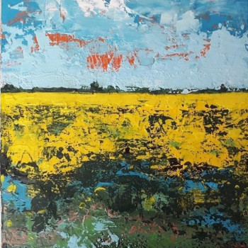 Paysage abstrait dit aux colzas Auf der ARTactif-Website