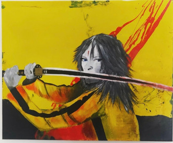 Zeitgenössisches Werk mit dem Titel « kill Bill  », Erstellt von MELICOLOR