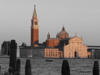 Zeitgenössisches Werk mit dem Titel « Venise   », Erstellt von K.BLANCHET