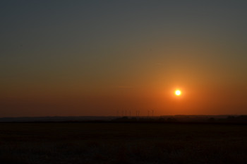 Eoliennes au couchant Auf der ARTactif-Website