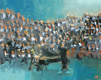 Zeitgenössisches Werk mit dem Titel « Concert », Erstellt von THIERRY FAURE