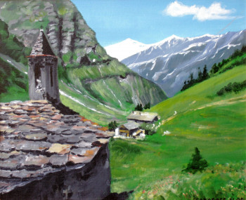 Zeitgenössisches Werk mit dem Titel « Maurienne », Erstellt von ANDRé FEODOROFF