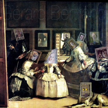 Zeitgenössisches Werk mit dem Titel « Las Meninas ,  à Josep GRAU-GARRIGA », Erstellt von GéRARD BERTRAND