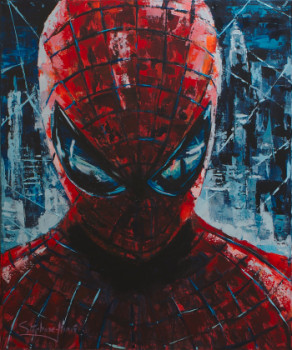 Zeitgenössisches Werk mit dem Titel « Spiderman (Spider-Man) », Erstellt von STéPHANE-HERVé