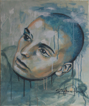 Zeitgenössisches Werk mit dem Titel « Sinead O'Connor », Erstellt von STéPHANE-HERVé