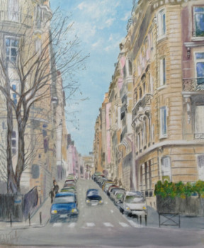 Zeitgenössisches Werk mit dem Titel « Avenue Georges Mandel 2 », Erstellt von HUGHES DE LA TAILLE