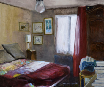 Zeitgenössisches Werk mit dem Titel « chambre », Erstellt von CORINNE QUIBEL