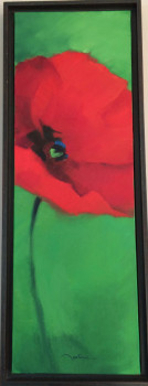 Zeitgenössisches Werk mit dem Titel « Coquelicot », Erstellt von MARTINEC