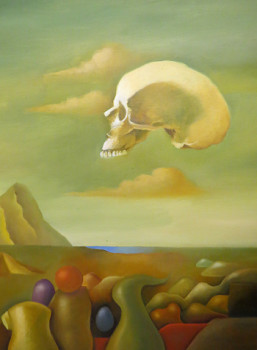 Zeitgenössisches Werk mit dem Titel « Memento Mori », Erstellt von RUBEN CUKIER