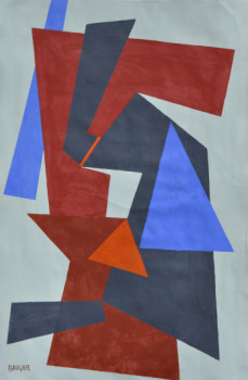 Zeitgenössisches Werk mit dem Titel « composition N°1232 », Erstellt von BAUGIER