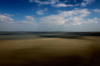 Zeitgenössisches Werk mit dem Titel « La Baie de Saint Brieuc », Erstellt von PHILIPPE BERTHIER