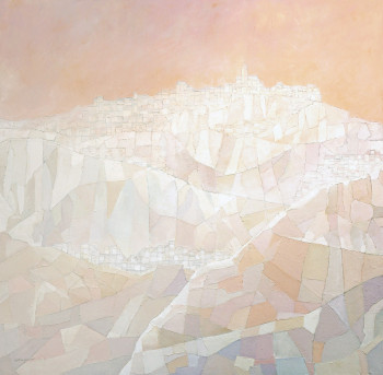 Zeitgenössisches Werk mit dem Titel « CASARES », Erstellt von ANTONIO GACIA