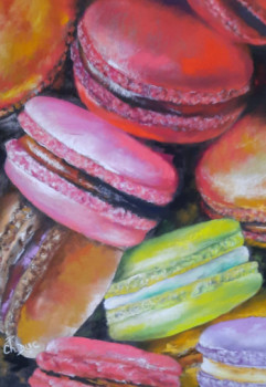 Zeitgenössisches Werk mit dem Titel « Macarons 2 », Erstellt von DUC