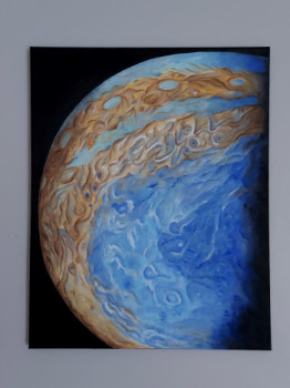 Zeitgenössisches Werk mit dem Titel « Jupiter 2 », Erstellt von S.