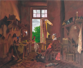 Zeitgenössisches Werk mit dem Titel « Copie 1 », Erstellt von DIDIER SITAUD