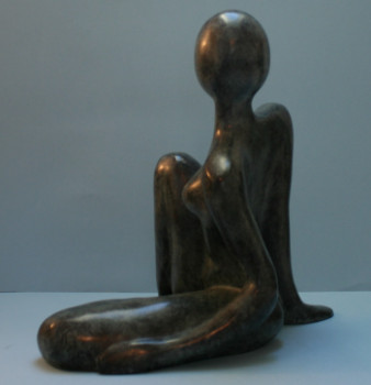 Zeitgenössisches Werk mit dem Titel « la Belle - bronze N2 », Erstellt von ISABELLE MOTTE