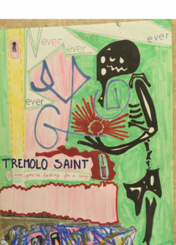 Zeitgenössisches Werk mit dem Titel « tremolo saint », Erstellt von DAVID SROCZYNSKI