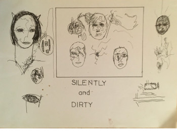 Zeitgenössisches Werk mit dem Titel « silently and dirty », Erstellt von DAVID SROCZYNSKI