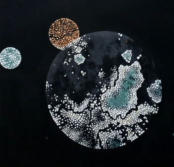 Zeitgenössisches Werk mit dem Titel « Planet », Erstellt von JUSTINE DURAND