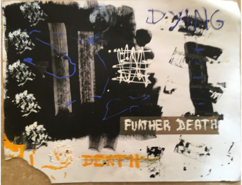 Zeitgenössisches Werk mit dem Titel « further death », Erstellt von DAVID SROCZYNSKI