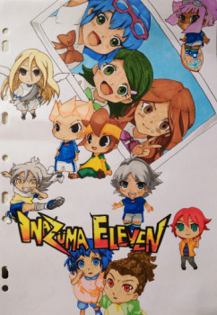 Zeitgenössisches Werk mit dem Titel « Inazuma Eleven », Erstellt von EMINA