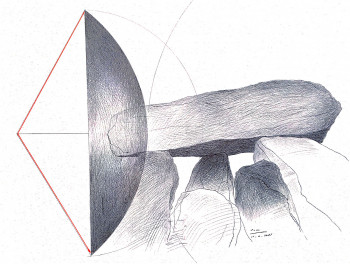 Zeitgenössisches Werk mit dem Titel « lieux de mémoire lieux sacrés », Erstellt von FERREIRA-ROCHA  /  LUARFR