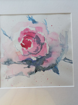 Zeitgenössisches Werk mit dem Titel « Rose eternelle », Erstellt von MUCH