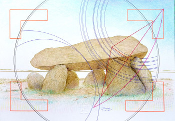 Zeitgenössisches Werk mit dem Titel « le temps et les lieux », Erstellt von FERREIRA-ROCHA  /  LUARFR