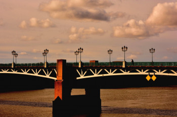 Zeitgenössisches Werk mit dem Titel « un après-midi à toulouse... », Erstellt von PHILIPPE BERTHIER