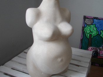 Zeitgenössisches Werk mit dem Titel « Femme Enceinte », Erstellt von PESTEIL