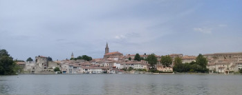 Zeitgenössisches Werk mit dem Titel « Castelnaudary - Le Grand Bassin », Erstellt von HéLèNE PALAZY