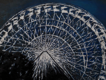 Zeitgenössisches Werk mit dem Titel « la grande roue de Nancy », Erstellt von BRIGITTE PERNOT