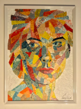 Zeitgenössisches Werk mit dem Titel « Mosaic Elle », Erstellt von PIERRE JOSEPH