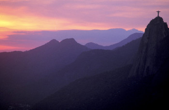 Zeitgenössisches Werk mit dem Titel « Corcovado. Rio. Brésil », Erstellt von DOMINIQUE LEROY