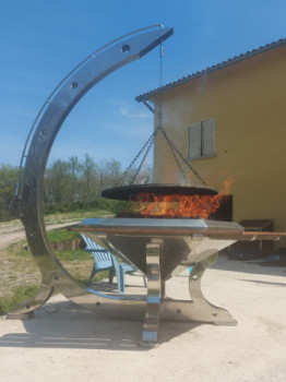 Zeitgenössisches Werk mit dem Titel « BBQD », Erstellt von FERGYCE