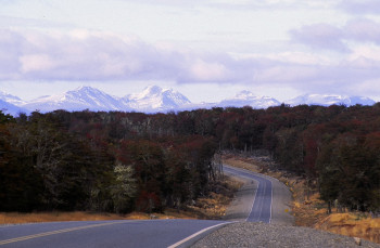 Zeitgenössisches Werk mit dem Titel « En route pour la Patagonie. », Erstellt von DOMINIQUE LEROY