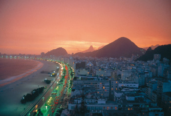 Zeitgenössisches Werk mit dem Titel « Baie de Rio. Brésil », Erstellt von DOMINIQUE LEROY