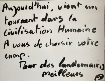 Zeitgenössisches Werk mit dem Titel « À vous de voire », Erstellt von NICOLAS D