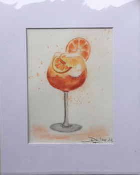 Zeitgenössisches Werk mit dem Titel « Collection « les cocktails » 1 », Erstellt von PATRICIA DELEY