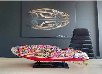 Speedboat Auf der ARTactif-Website