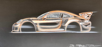 Porsche GT2RS Auf der ARTactif-Website