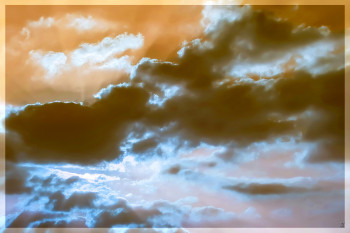 Zeitgenössisches Werk mit dem Titel « Les nuages nous racontent une histoire », Erstellt von PHOTOSTEPHAYE