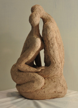 Zeitgenössisches Werk mit dem Titel « Le couple passion Ii », Erstellt von PHILIPPE JAMIN